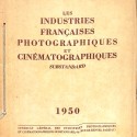Libro;  Les Industries Françaises Photographiques et Cinématographiques – Substandard