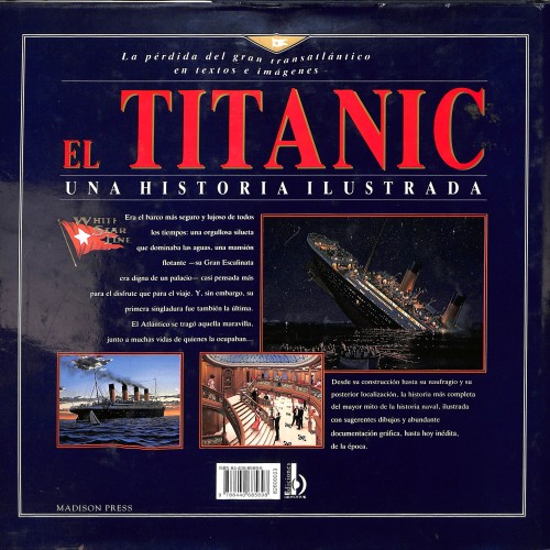 Libro; El Titanic: Una historia ilustrada