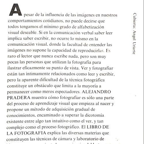 Libro; El libro de la fotografía
