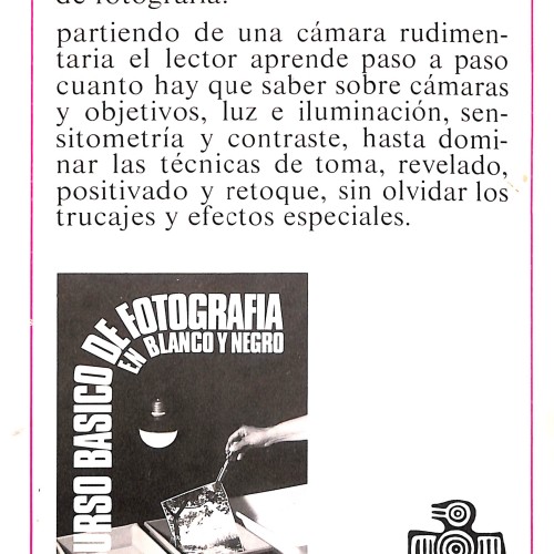 Libro; Conoce tu cámara réflex