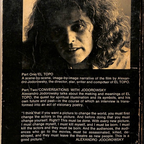 Libro; A Book of the Film” (El TOPO)