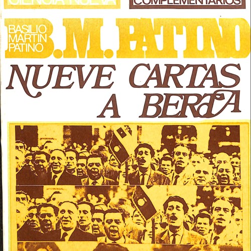 Libro; Nueve cartas a Berta — Basilio Martín Patino