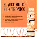 Libro;  El voltímetro electrónico – J. Aliaga Arque