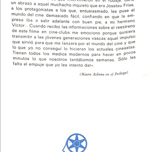Libro; Cine vasco: ¿realidad o ficción?