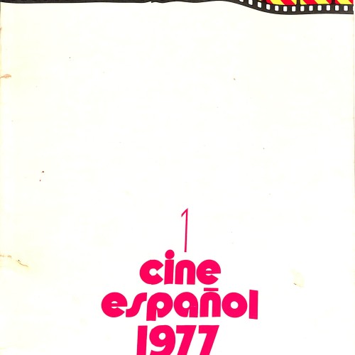 Libro; CINE ESPAÑOL 1977 – UNIESPAÑA