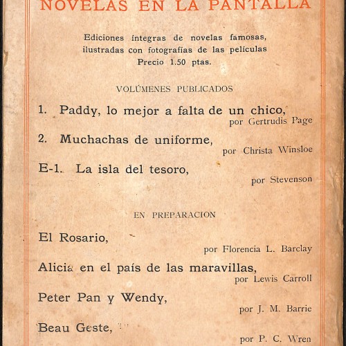 Libro; MUCHACHAS DE UNIFORME