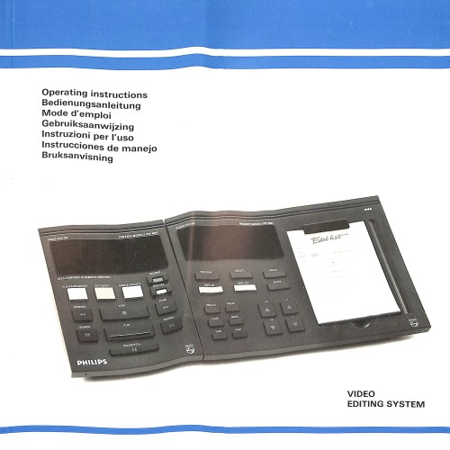 Libro; PHILIPS – Video Editing System