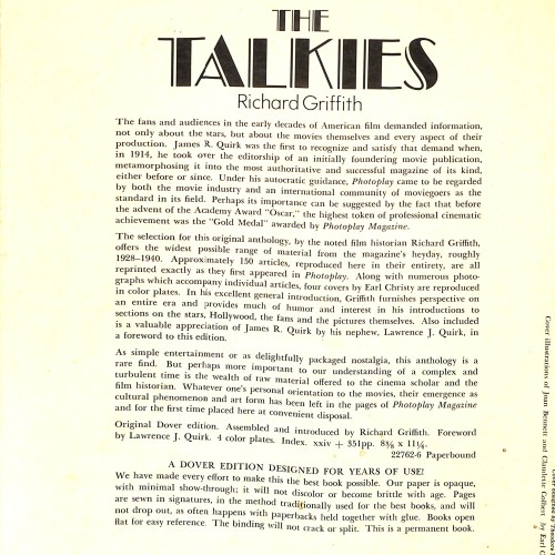 Libro: THE TALKIES