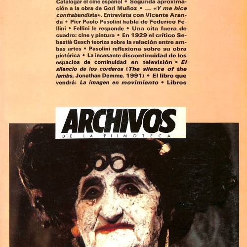 Libro: ARCHIVOS DE LA FILMOTECA Nº 11 – 1992