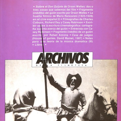 Libro:ARCHIVOS DE LA FILMOTECA – º 5
