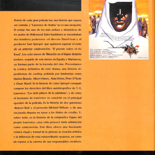 Libro:  LAWRENCE DE ARABIA (Making Of)