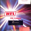 Libro:  RTI – Research Technology International 1981 Catalog