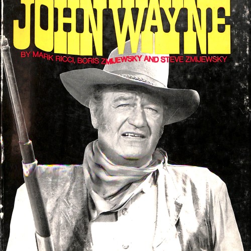 Libro:  THE FILMS OF JOHN WAYNE