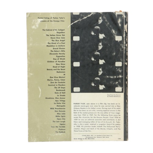 Libro Classics of the Foreign Film - Parker Tyler (Ingles)