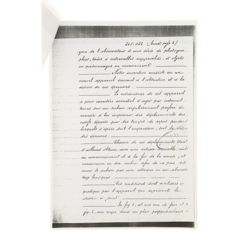 Documento Memoire Descriptif - Hermanos Lumiere