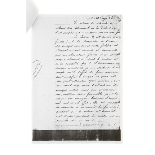 Documento Memoire Descriptif - Hermanos Lumiere