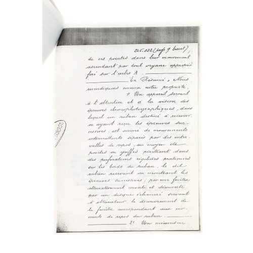 Documento Memoire Descriptif - Hermanos Lumiere