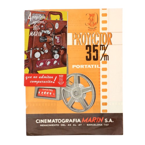 Publicidad Proyector Marin 35mm