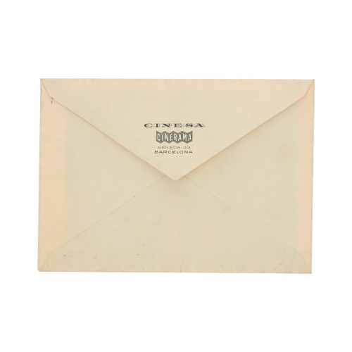Carta gratitud Cinesa Cinerama