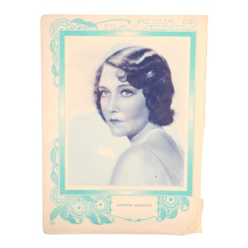 Fotografia Album de Films Selectos - Dorothy Sebastian / William Collier