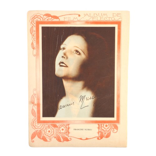 Fotografia Album de Films Selectos - Francine Mussey / León Mathot