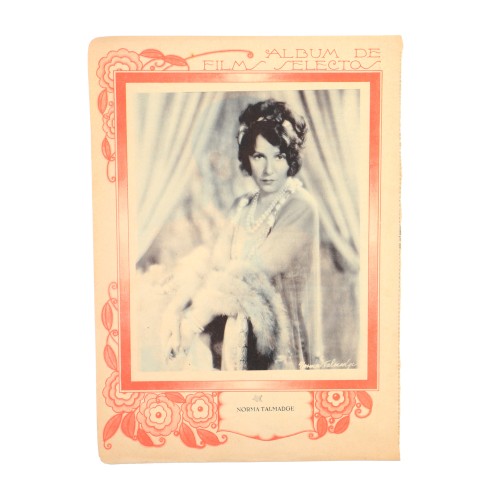 Fotografia Album de Films Selectos - Norma Talmadge / Lawrence Tibbet