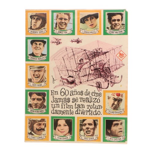 Poster pelicula - Aquellos chalados en su locos cacharros