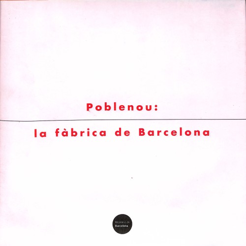 Libro: Poblenou: la fàbrica de Barcelona