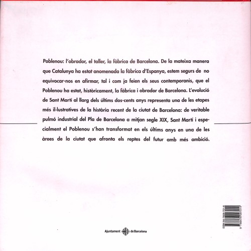 Libro: Poblenou: la fàbrica de Barcelona