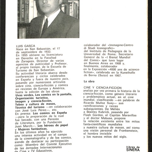 Libro: Cine y ciencia-ficción.