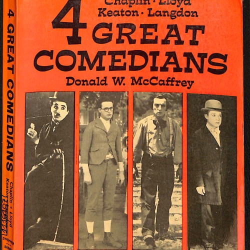 Libro: 4 Great Comedians: Chaplin, Lloyd, Keaton, Langdon.