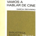 Libro:  Vamos a hablar de cine