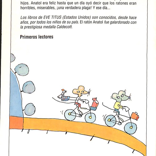 Libro: El ratón Anatol.