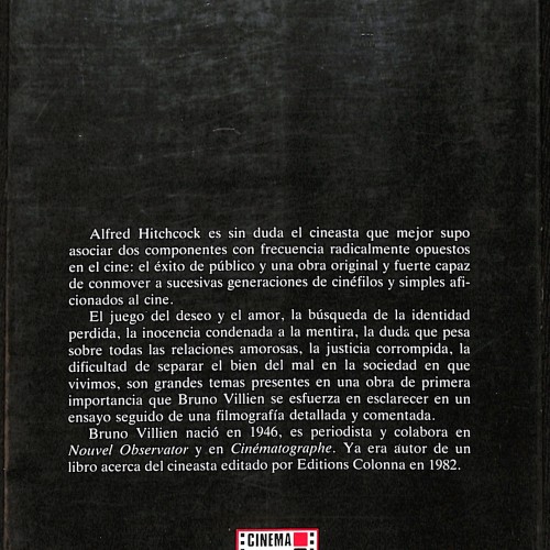 Libro: Alfred Hitchcock.