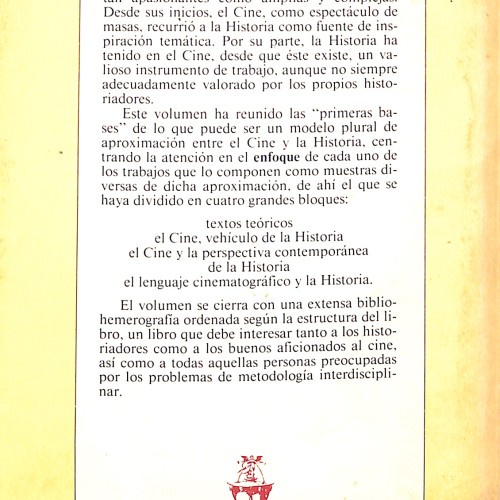 Libro: La Historia y el Cine.