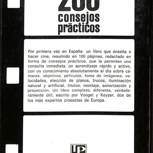Libro:  Cine: 200 consejos prácticos