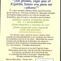 Libro: Buenos Días, Espíritu Santo.