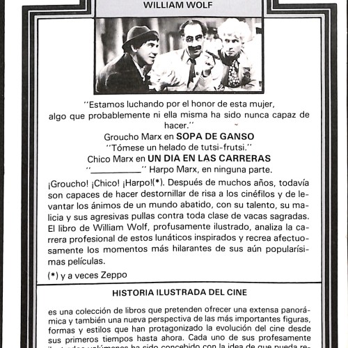 Libro: Los Hermanos Marx.