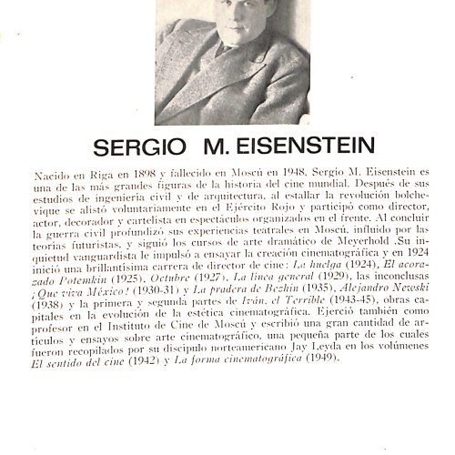 Libro: Reflexiones de un cineasta.