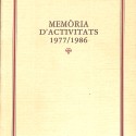 Libro: Nuevo Ítem: Memòria d'Activitats