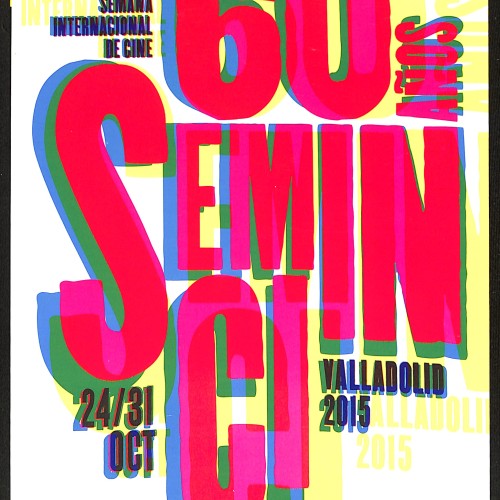 Libro: Cartel de la 60ª Seminci (Semana Internacional de Cine de Valladolid).