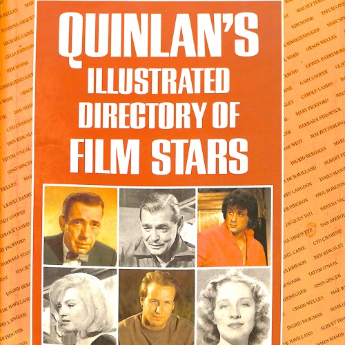 Libro: Quinlan's Illustrated Directory of Film Stars.