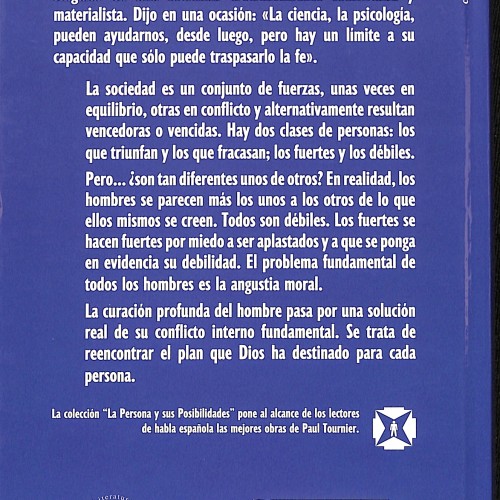 Libro: Los fuertes y los débiles.