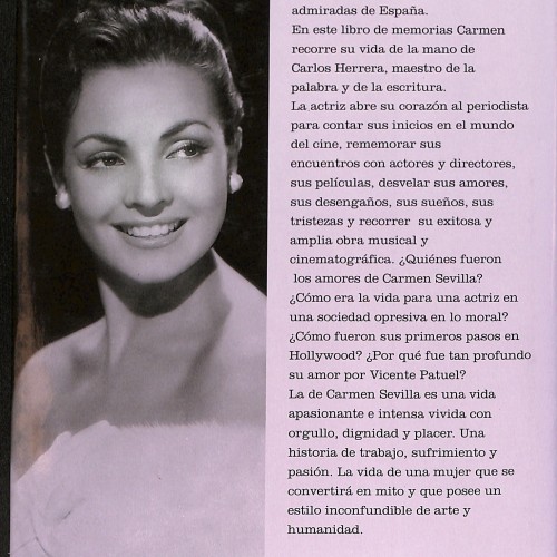 Libro: Carmen Sevilla. Memorias