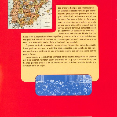 Libro:  Primeros tiempos del cinematógrafo en España.