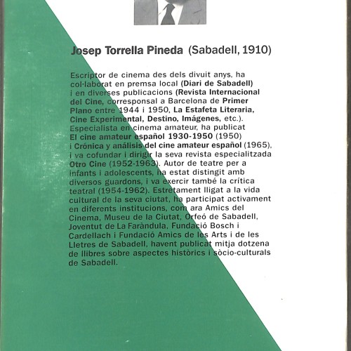 Libro:  Rodatges de postguerra a Barcelona. Un recorregut pels estudis de cinema.