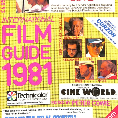 Libro: International Film Guide 1981.