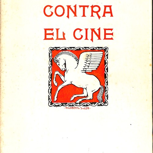Libro:  Contra el cine.