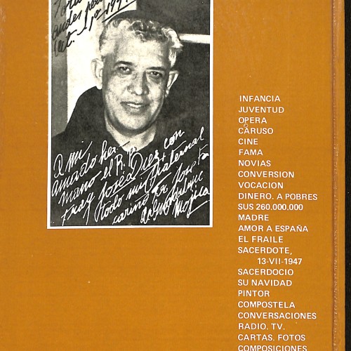 Libro:  Memorias del Ídolo: José Mojica.