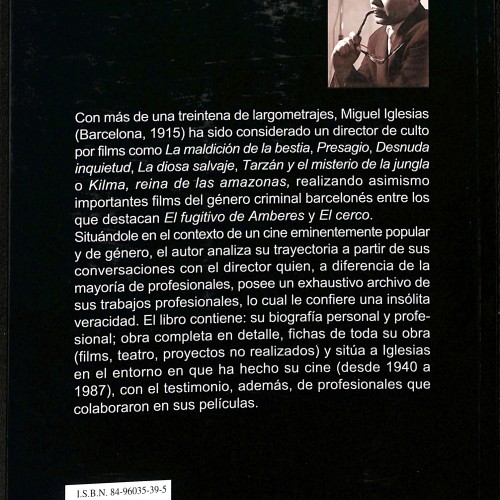 Libro: Miguel Iglesias Bonns. "Cult movies" y cine de género.